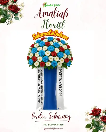 Standing Flowers Balai Rakyat Depok
